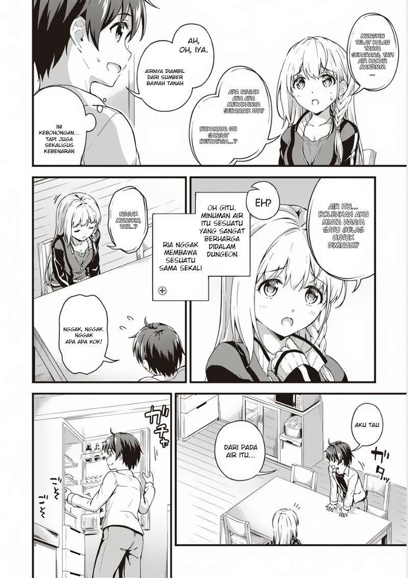 Boku no Heya ga Dungeon no Kyuukeijo ni Natteshimatta Ken Chapter 03 Bahasa Indonesia
